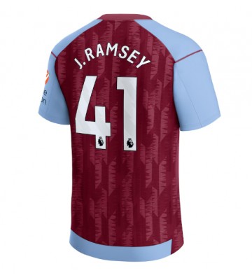 Aston Villa Jacob Ramsey #41 Primera Equipación 2023-24 Manga Corta